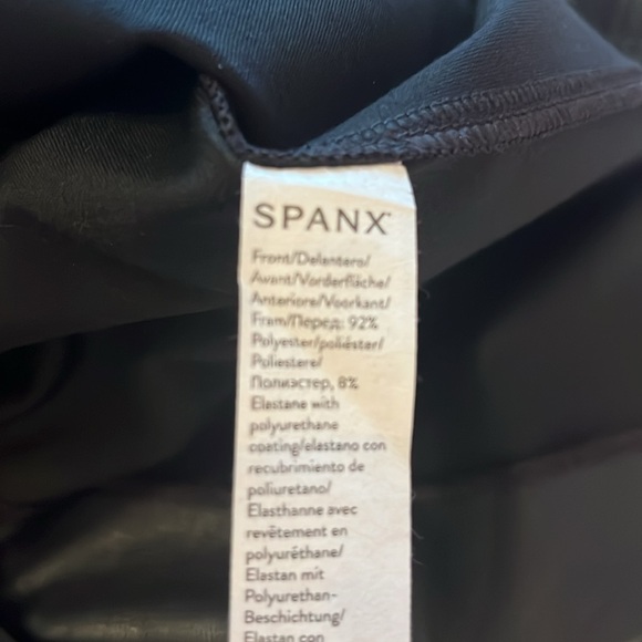 NWT SPANX Luxe Black Combo Dress - Picture 14 of 15